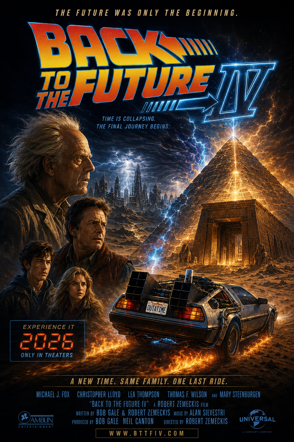 Back To The Future IV Poster